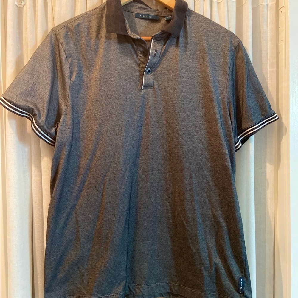 Perry Ellis Mens collared shirt